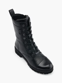 Leder Schnürboots