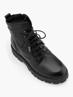 Leder Schnürboots