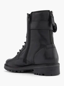 Leder Schnürboots