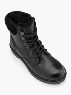 Leder Schnürboots
