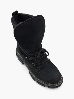 Leder Schnürboots