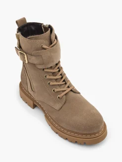 Leder Schnürboots
