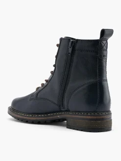 Leder Schnürboots