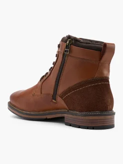 Leder Schnürboots