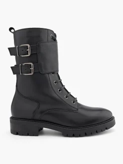 Leder Schnürstiefel