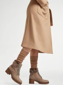 Leder Schnürstiefelette