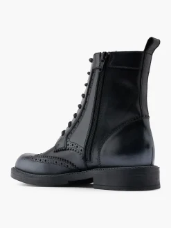 Leder Schnürstiefelette