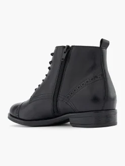 Leder Schnürstiefelette