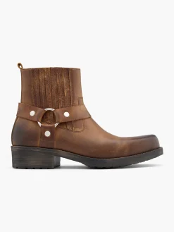 Leder Stiefelette