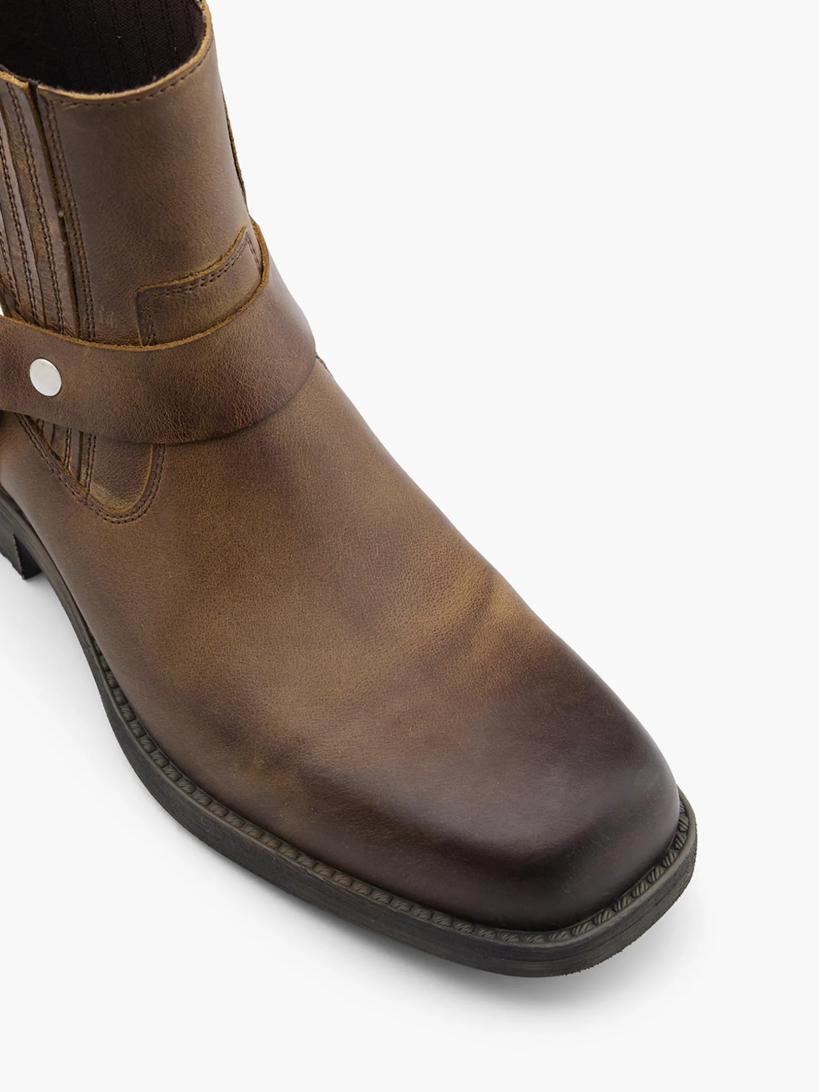 Leder Stiefelette