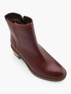 Leder Stiefelette