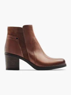 Leder Stiefelette