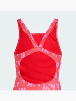 Logo Graphic V-Back Kids Badeanzug