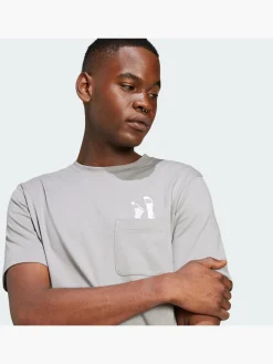 Lounge Slides Graphic Pocket T-Shirt