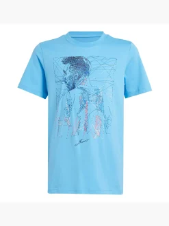 Messi Football Graphic Kids T-Shirt