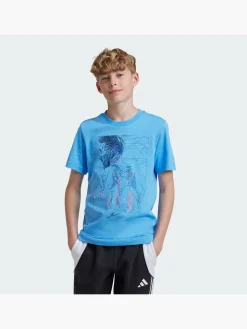 Messi Football Graphic Kids T-Shirt