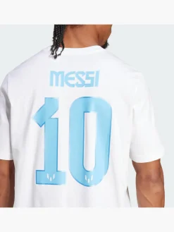 Messi Name and Number Graphic T-Shirt