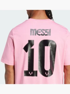 Messi Name and Number Graphic T-Shirt