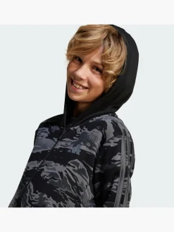 Seasonal Essentials Camo Kids Kapuzenjacke