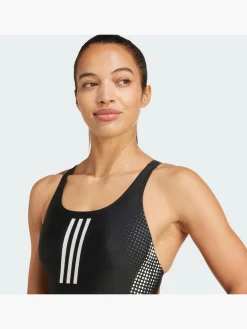 3-Streifen Rubber Graphic Badeanzug