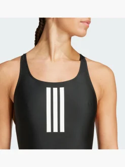 3-Streifen V-Back Badeanzug