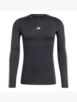 TECHFIT Compression Training 3-Streifen Longsleeve