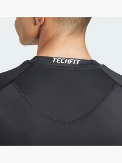 TECHFIT Compression Training 3-Streifen T-Shirt