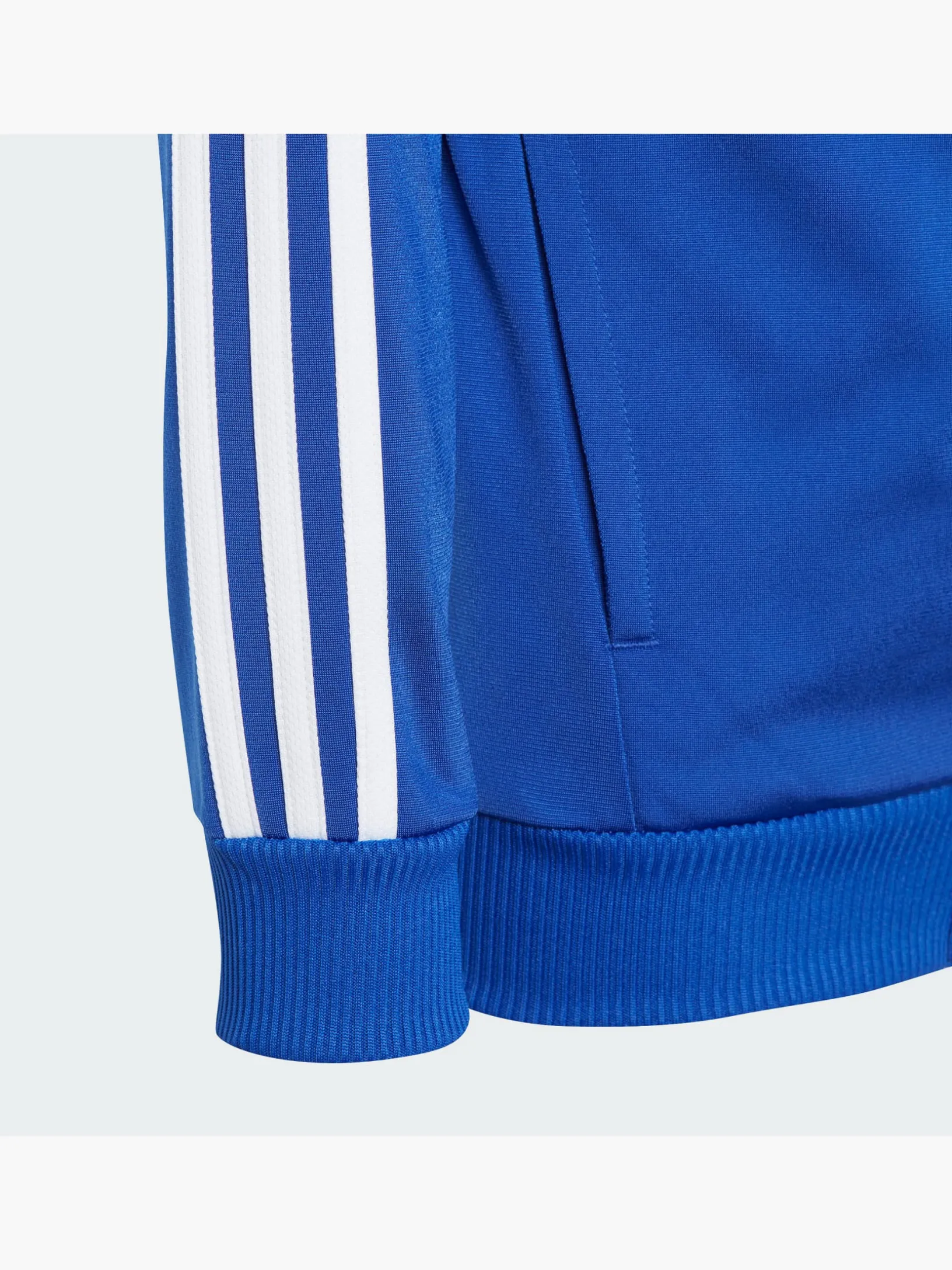 Tiberio 3-Streifen Colorblock Shiny Kids Trainingsanzug