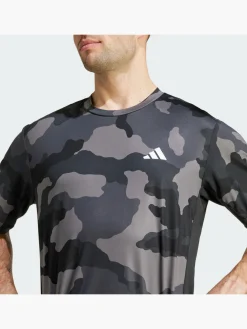 Train Essentials Camo Allover Print T-Shirt