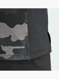 Train Essentials Camo Allover Print T-Shirt