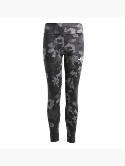 Train Essentials Flower Print Kids Leggings