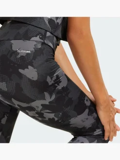 Train Essentials Flower Print Kids Leggings