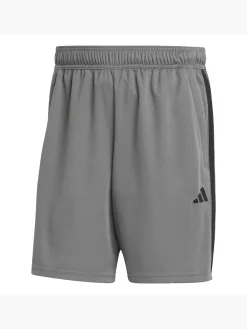 Train Essentials Piqué 3-Streifen Trainingsshorts