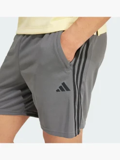 Train Essentials Piqué 3-Streifen Trainingsshorts