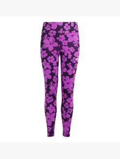 Train Essentials Seasonal Printed High Waisted Kids 7/8-Leggings