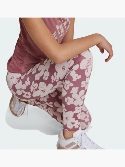 Train Essentials Seasonal Printed High Waisted Kids 7/8-Leggings